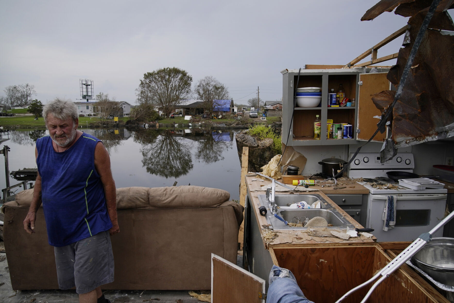 APTOPIX Hurricane Ida Louisiana